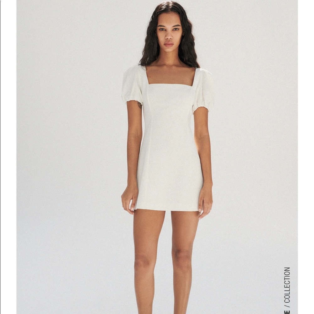 Zara Linen Blend Dress